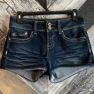 Hydraulic Denim Shorts